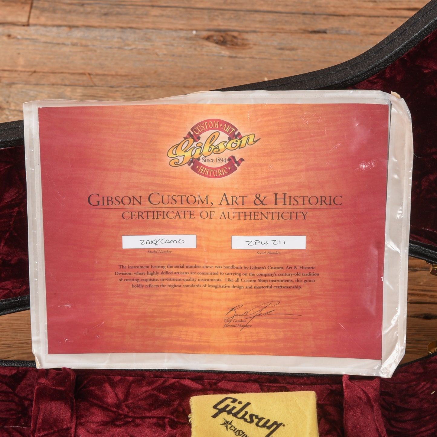 Gibson Zakk Wylde Les Paul Custom Camo Bullseye 2002