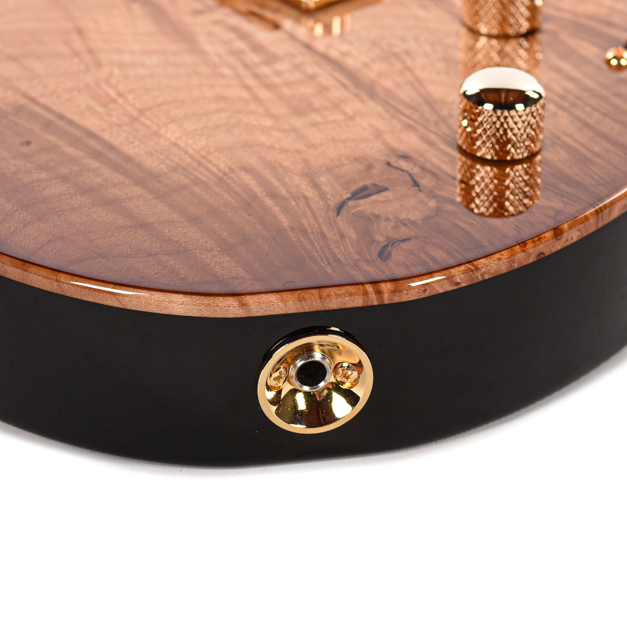 Suhr Custom Modern T Natural Burst w/CME-Selected Waterfall Burl Maple Top