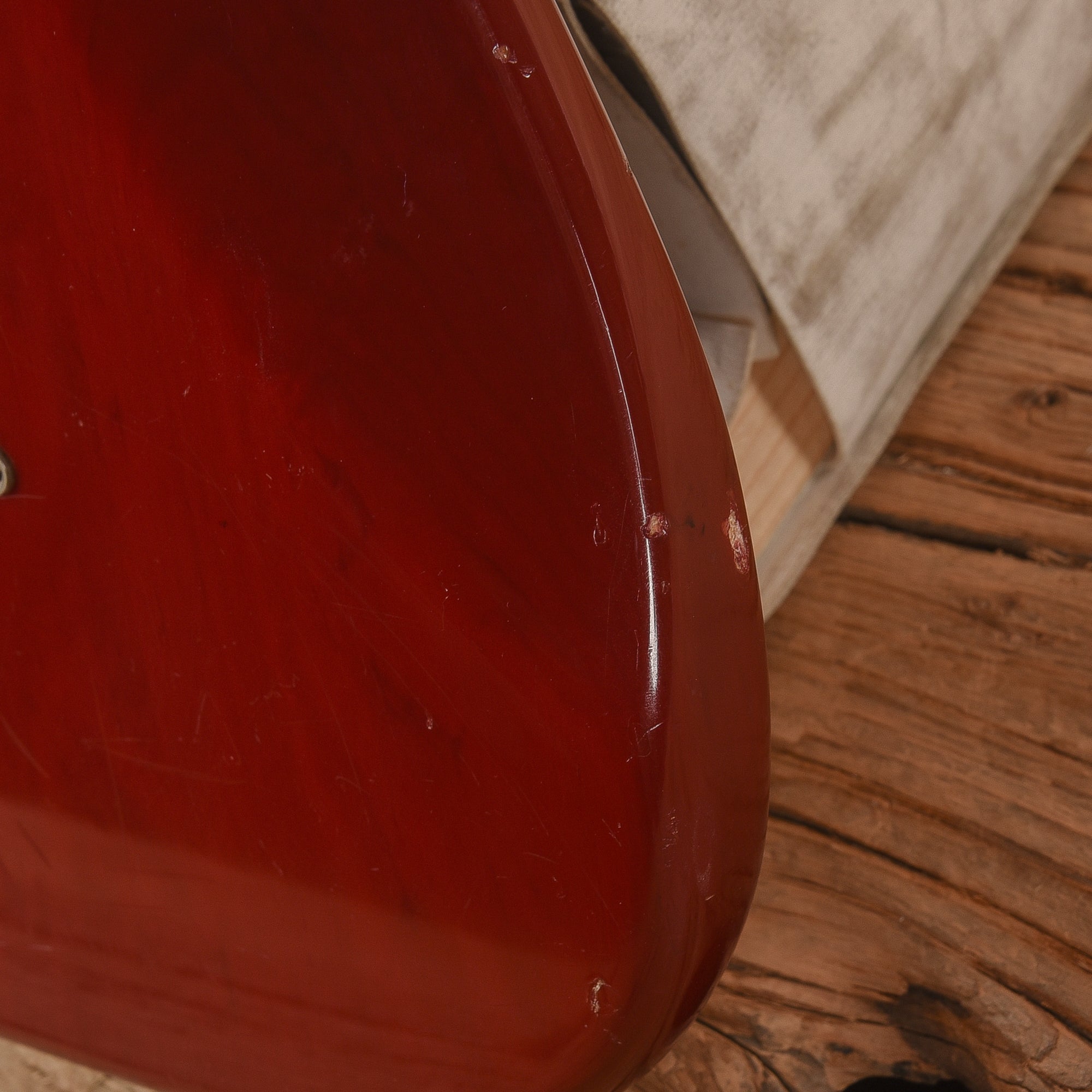 Fender Stratocaster Transparent Red 1981