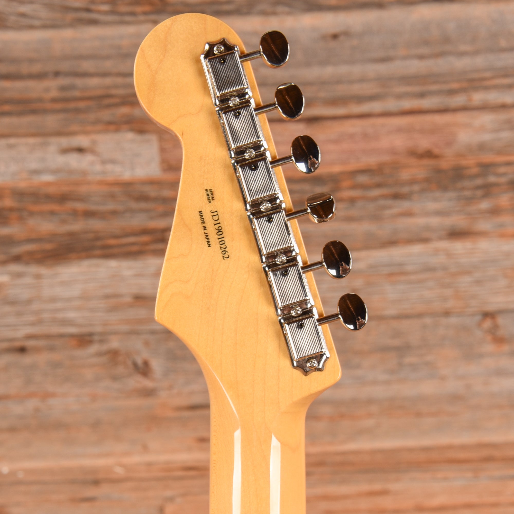 Fender MIJ Traditional '58 Stratocaster Sapphire Blue Transparent 2019