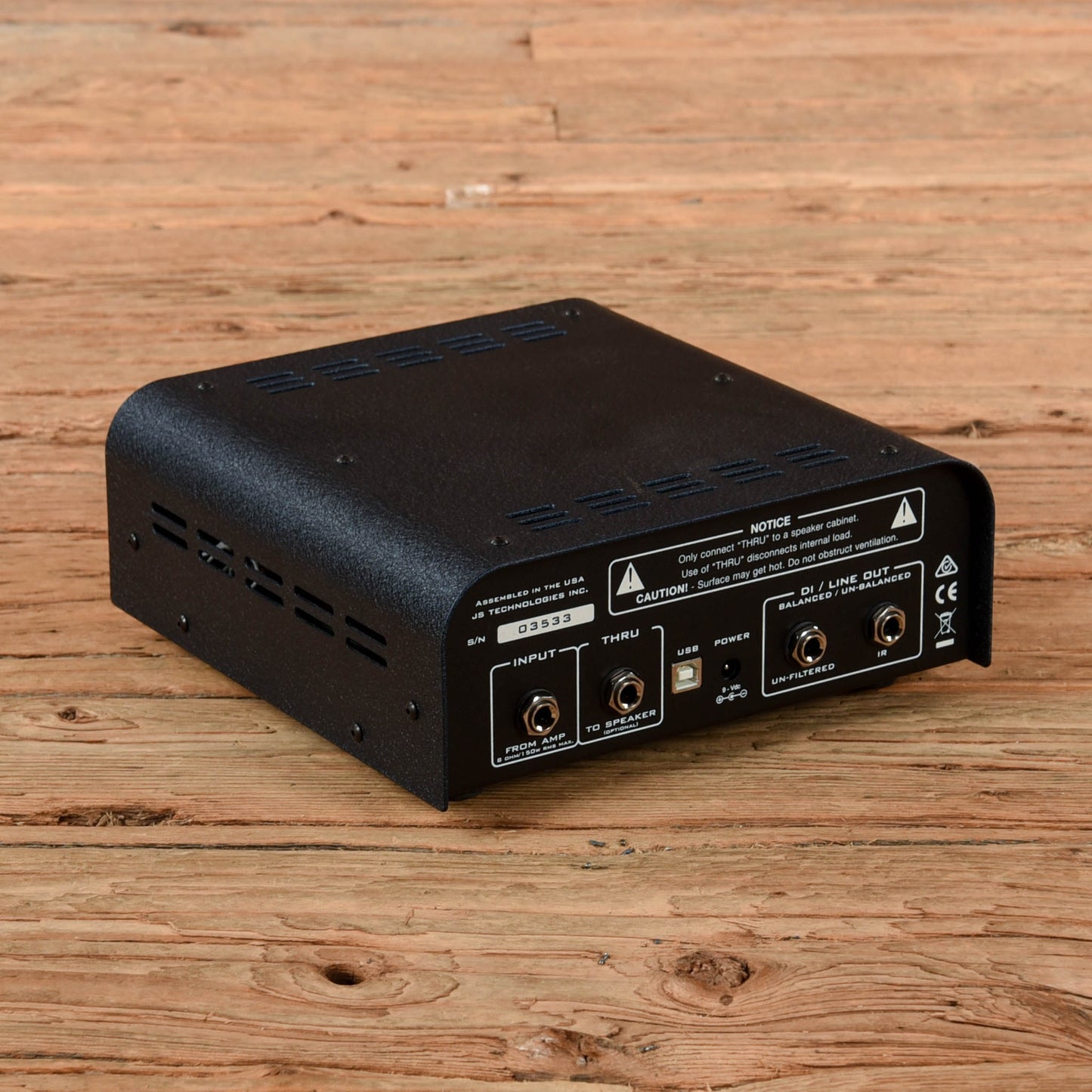 Suhr Reactive Load IR 8 Ohm DI Box with Impulse Responses