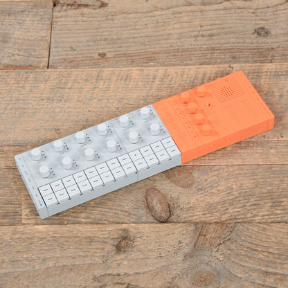 Yamaha SEQTRAK Orange and White Portable Synthesizer & Production Studio