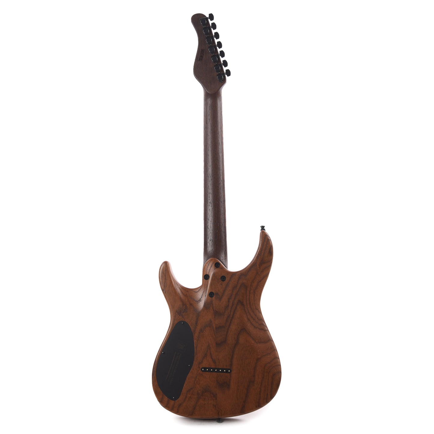 Mayones Aquila Elite S 7 Curly Poplar 5A/Swamp Ash Lava Burst