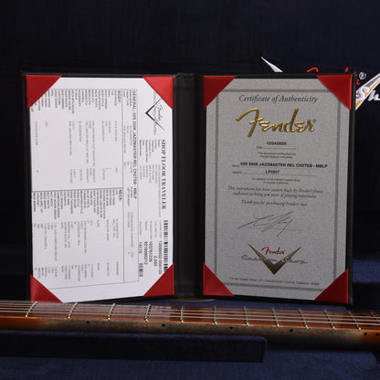 Fender Custom Shop 1950's 250K Jazzmaster Relic Chocolate 3-Tone Sunburst Master Built by Levi Perry