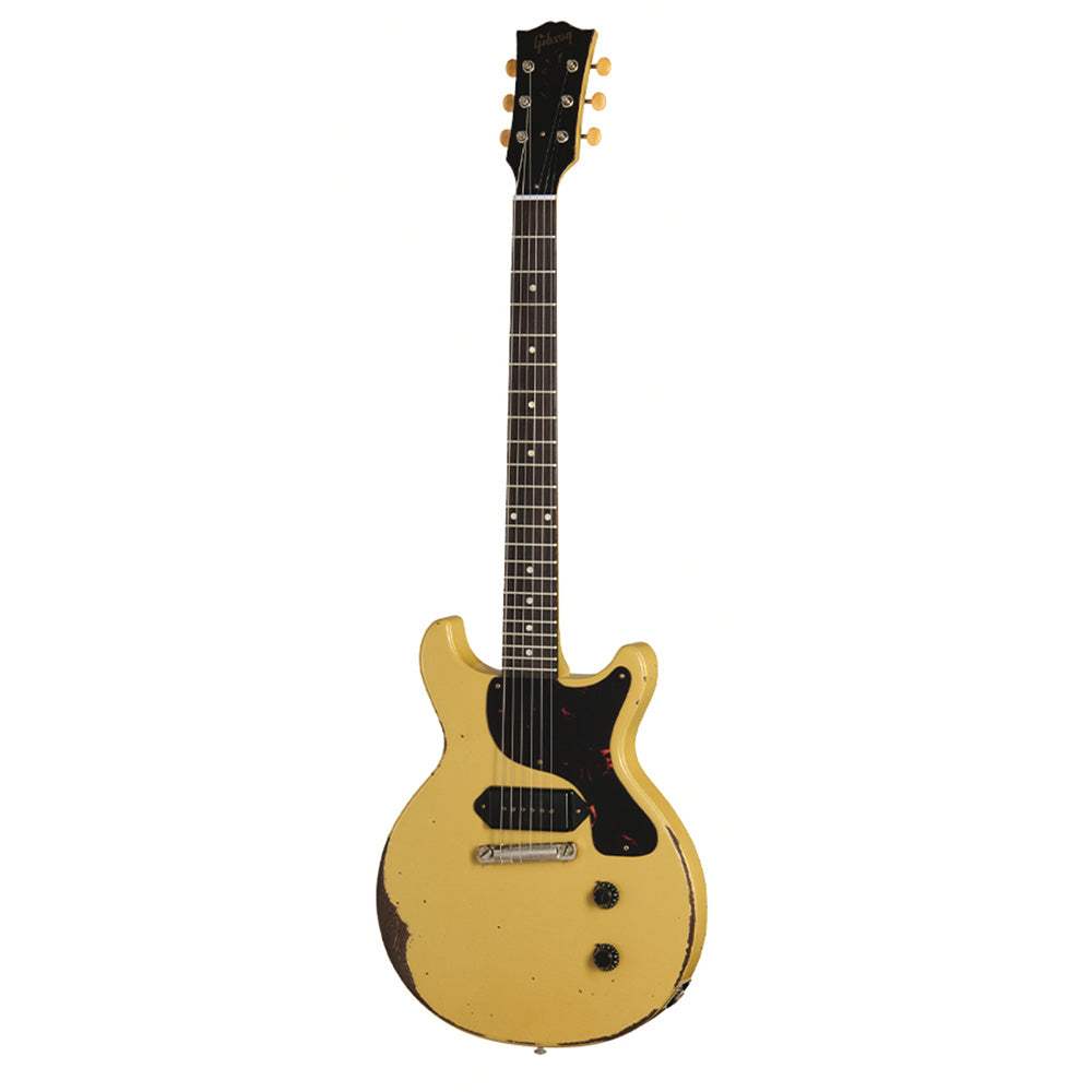 Gibson Custom Shop 1960 Les Paul Junior Double Cut Reissue TV Yellow Murphy Lab Ultra Heavy Aged