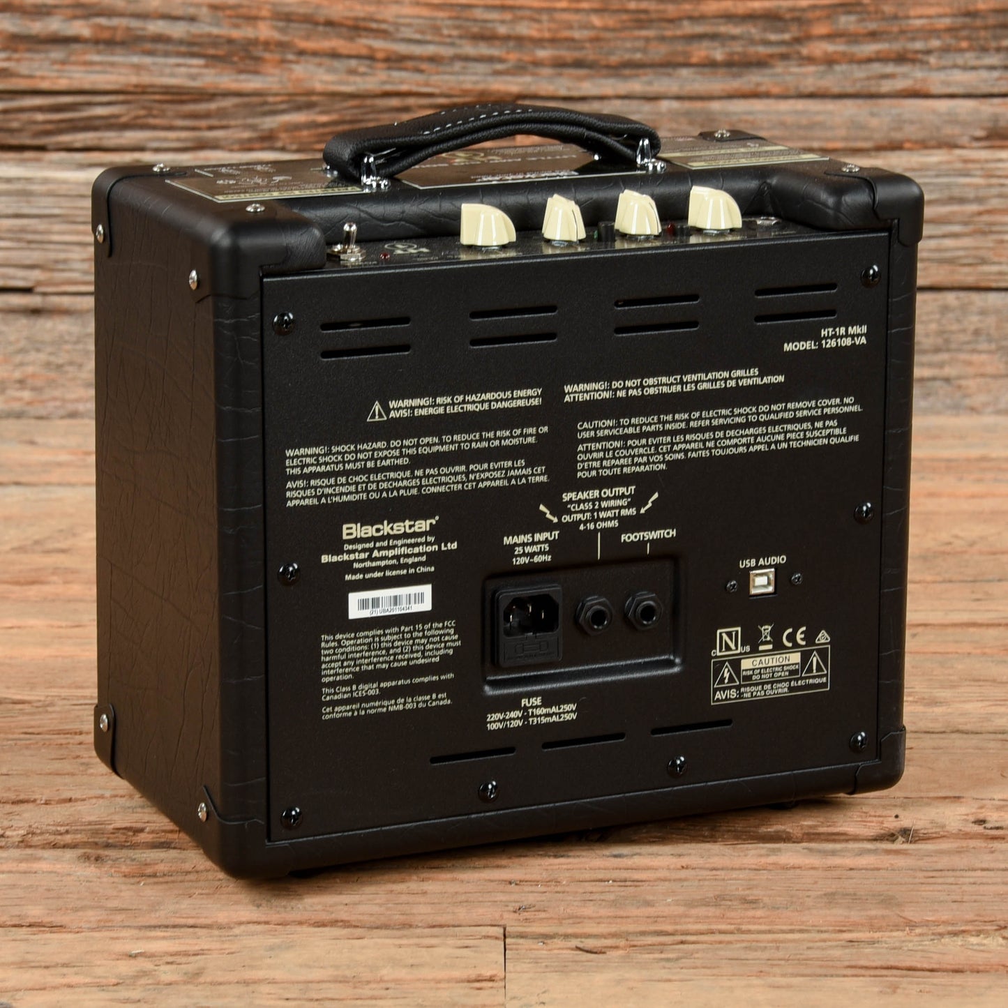 Blackstar HT-1R Mk II 1-Watt 1x8" Guitar Combo Amp