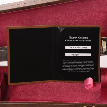 Gibson Custom Shop 1959 Les Paul Standard "CME Spec" Chambered Slow Iced Tea Fade VOS w/Lightweight Back