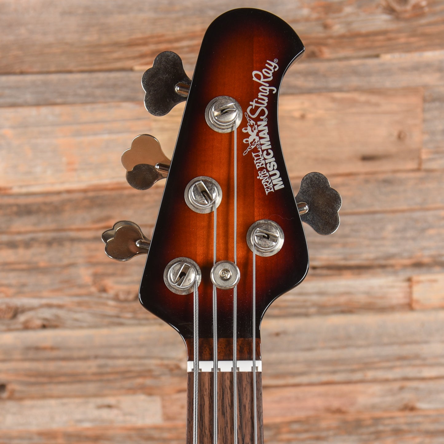 Music Man StingRay 4 H Neck-Through 3-Band EQ Vintage Sunburst 2015