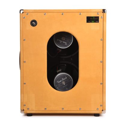 Two Rock 2x12 150w Vertical XL Cabinet SSS Width w/Two-Rock 1265B Speaker Gold Suede w/ Cane Grill