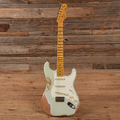 Fender Custom Shop Troposphere Stratocaster Hardtail Relic Super Faded Aged Sonic Blue 2021
