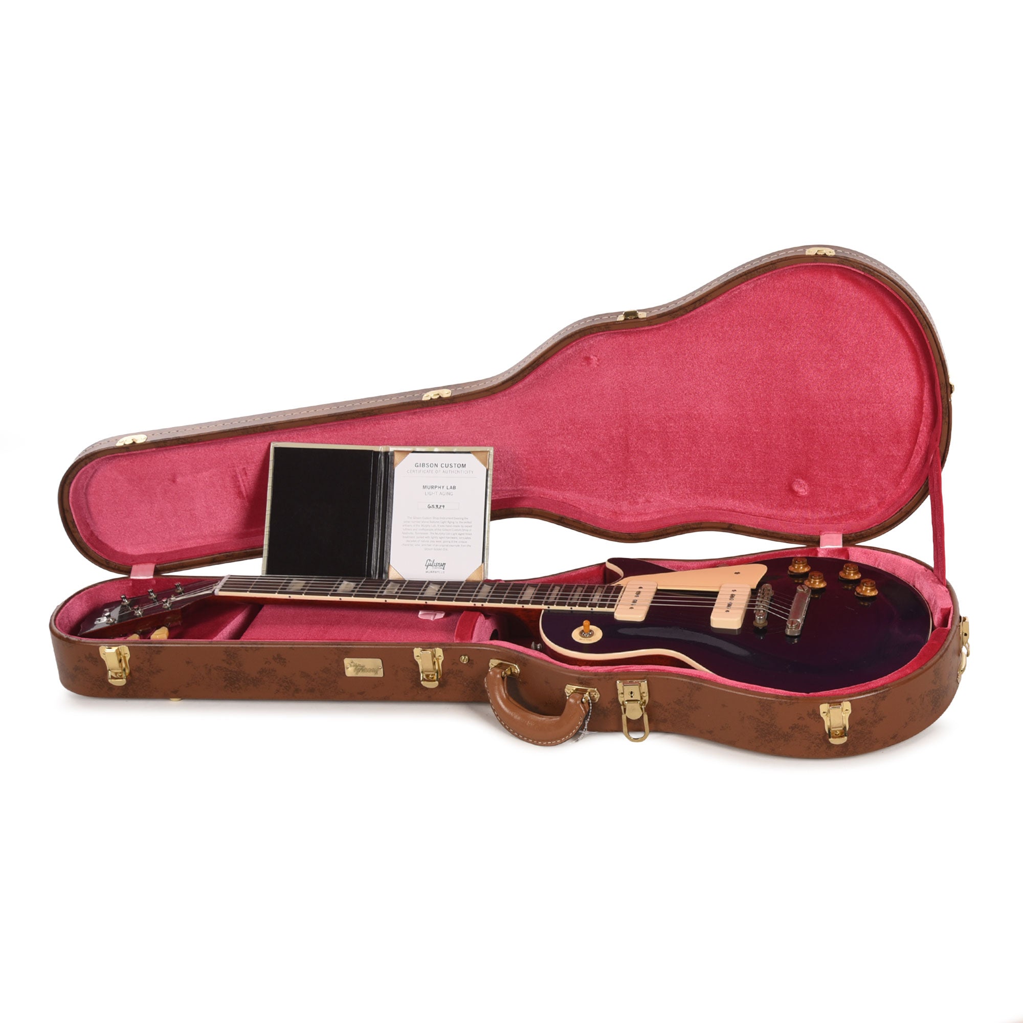 Gibson Custom Shop 1956 Les Paul Standard Candy Apple Blue Murphy Lab Light Aged w/P90 Pickups