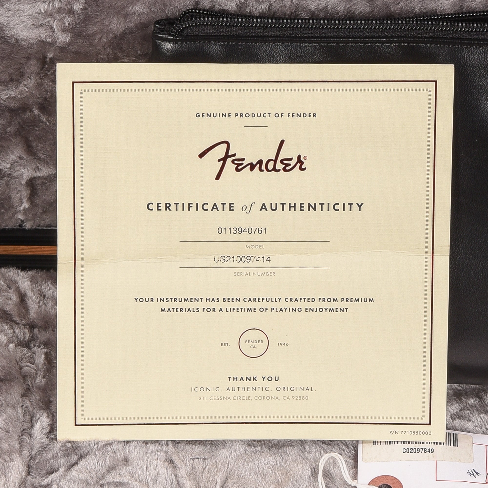 Fender American Professional II Telecaster Dark Night 2021