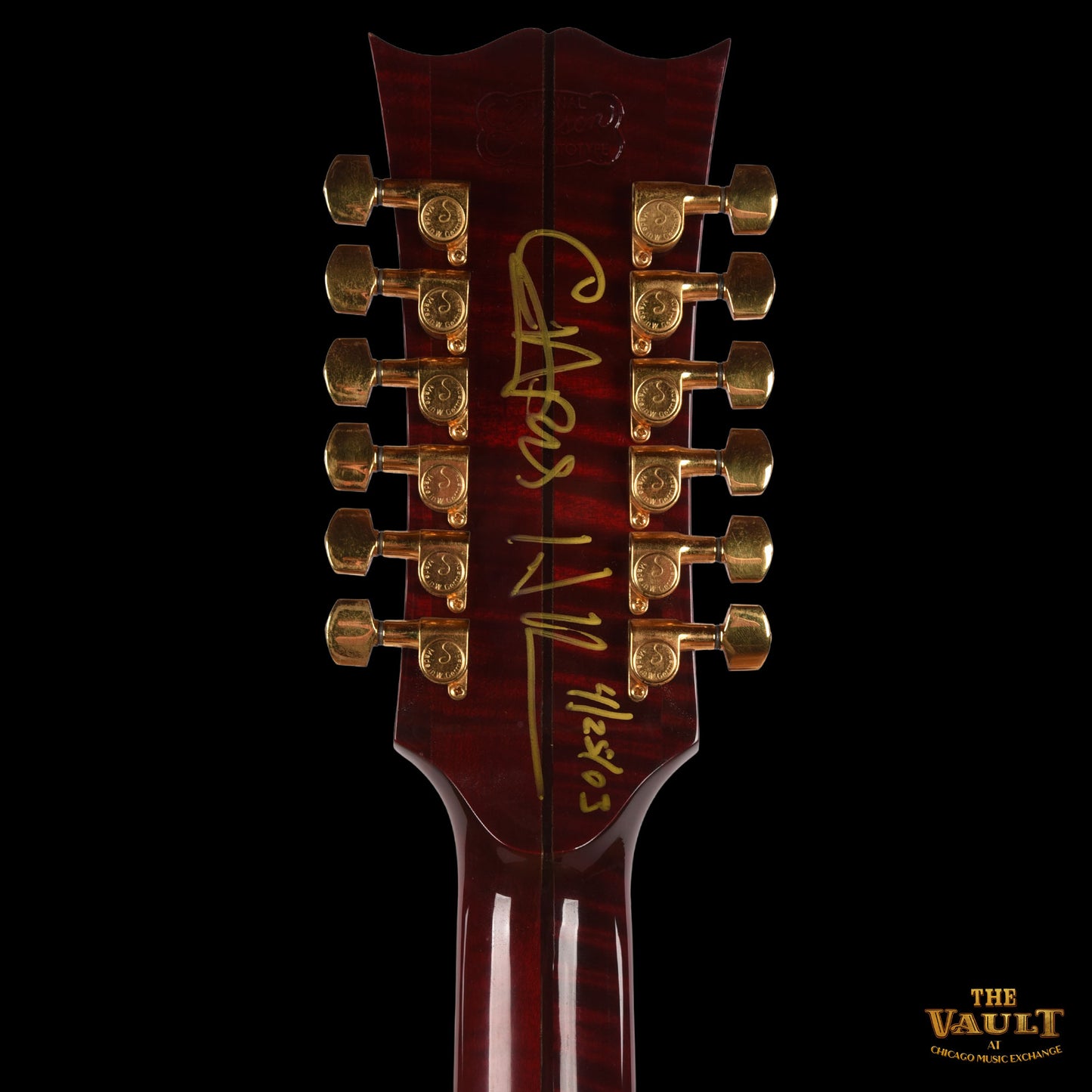 Gibson J200-T 12 String 1992 (Chris Hillman "The Byrds") Sunburst 1992