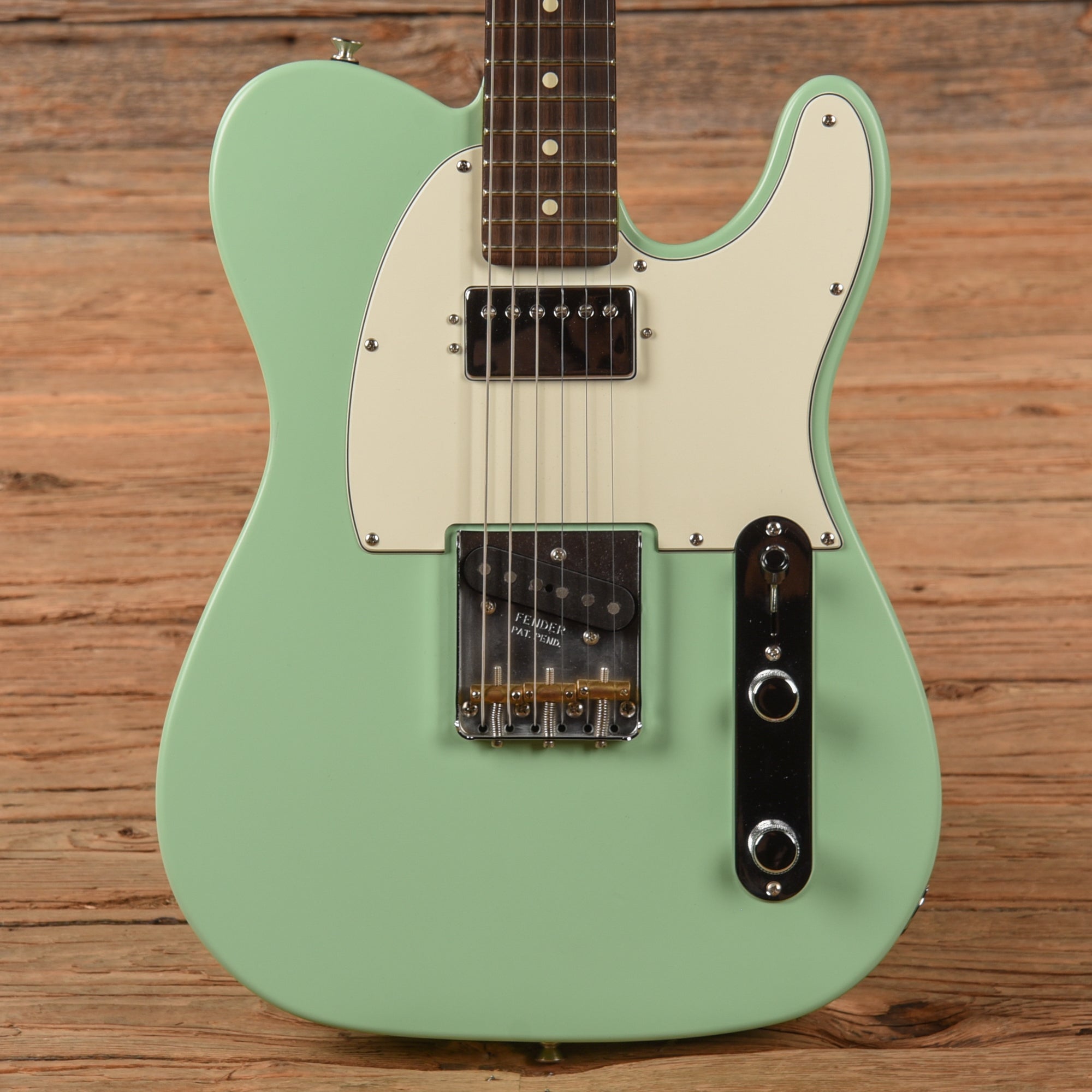 Fender American Performer Telecaster Hum Satin Surf Green 2022