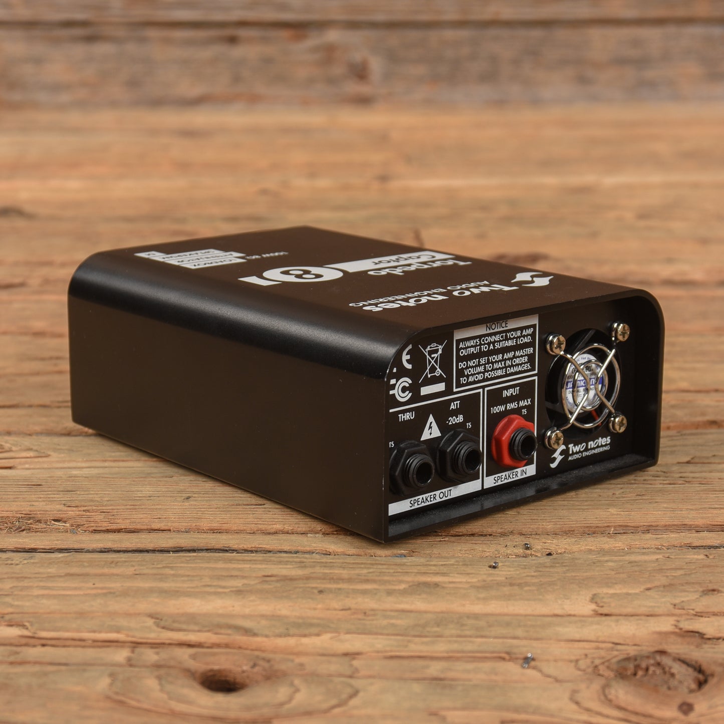 Two Notes Torpedo Captor Loadbox/Attenuator/DI - 8 Ohm