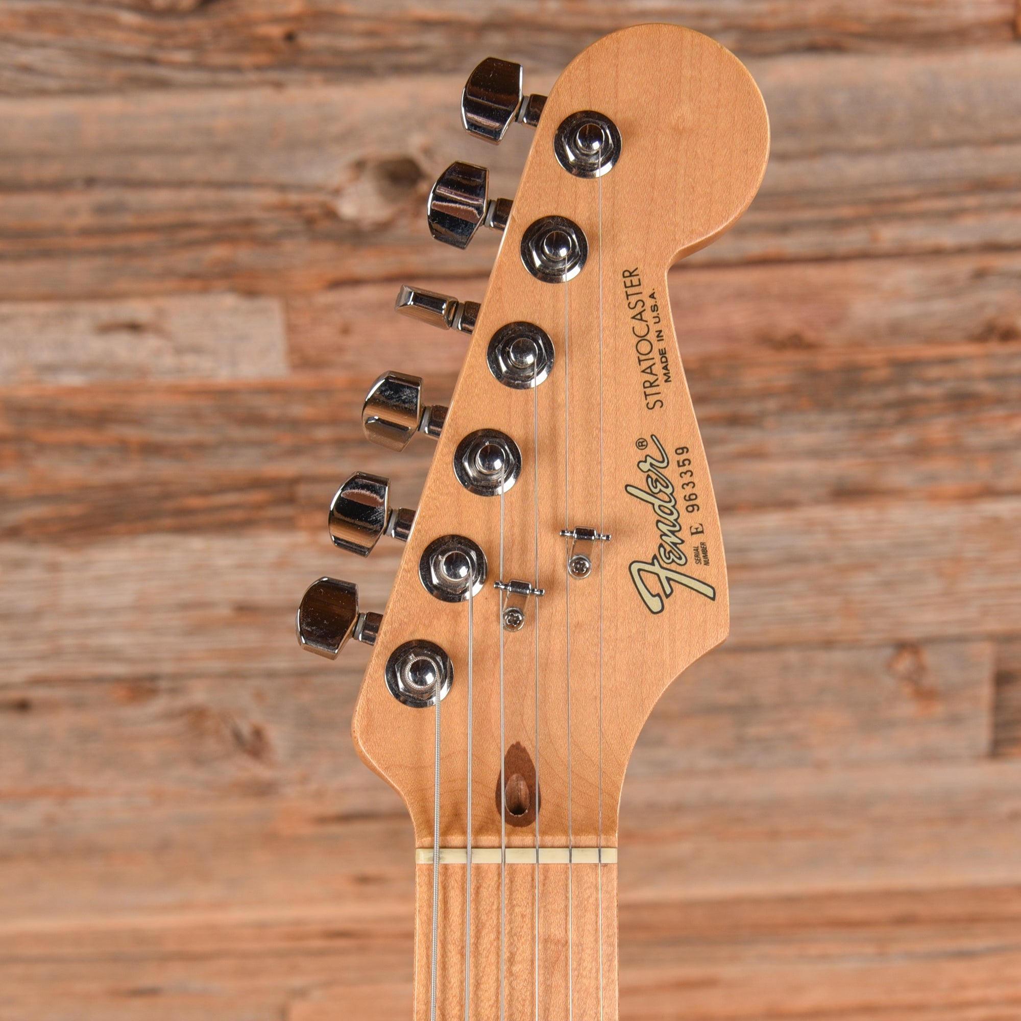 Fender American Standard Stratocaster Neck with Unknown Fender Body Olympic White