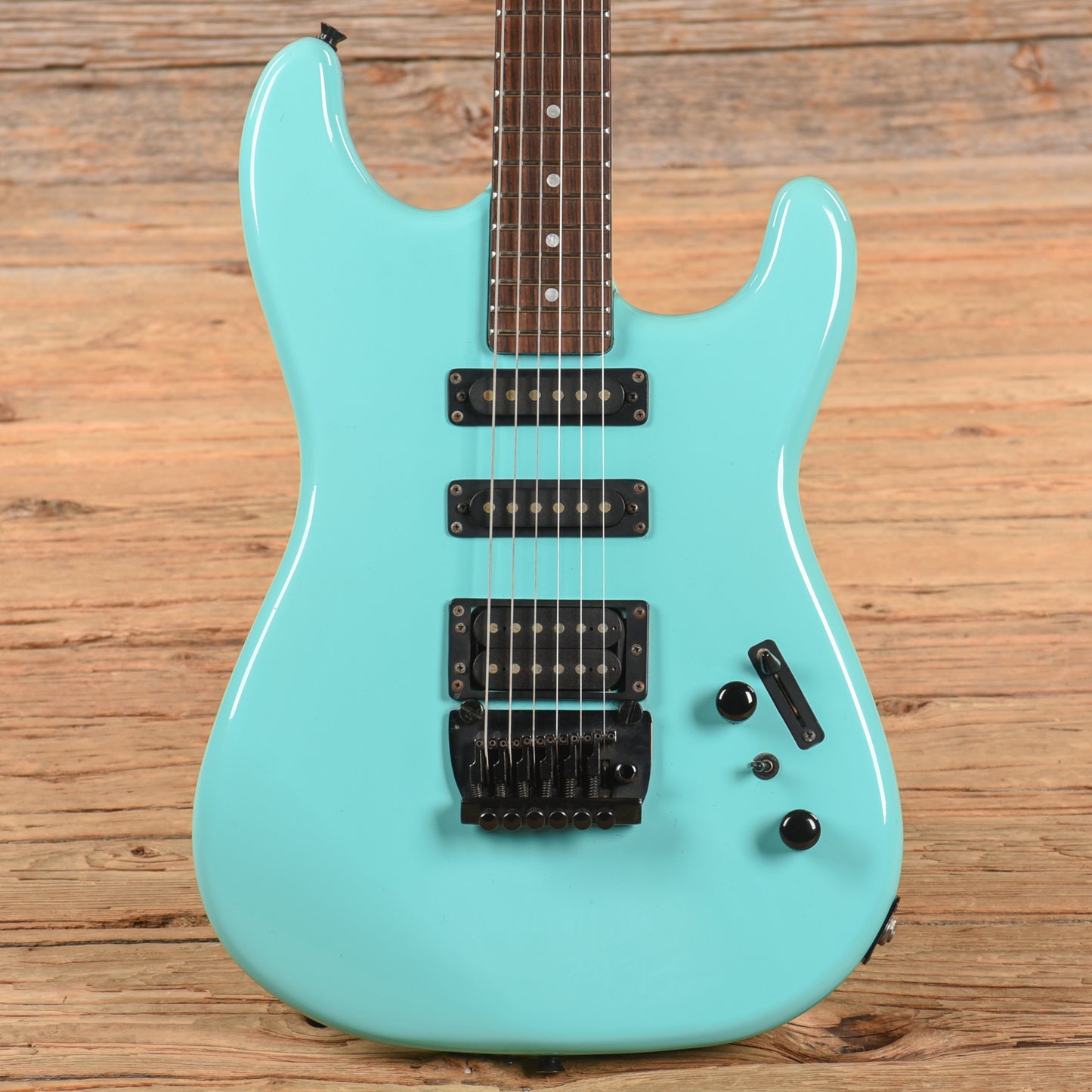 B.C. Rich Platinum Series ST3 Blue 1980s