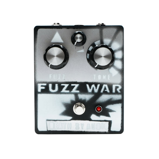 Death By Audio Fuzz War Pedal Black (2024 Chicago Boutique Effects Pedal Bonanza Special Edition)