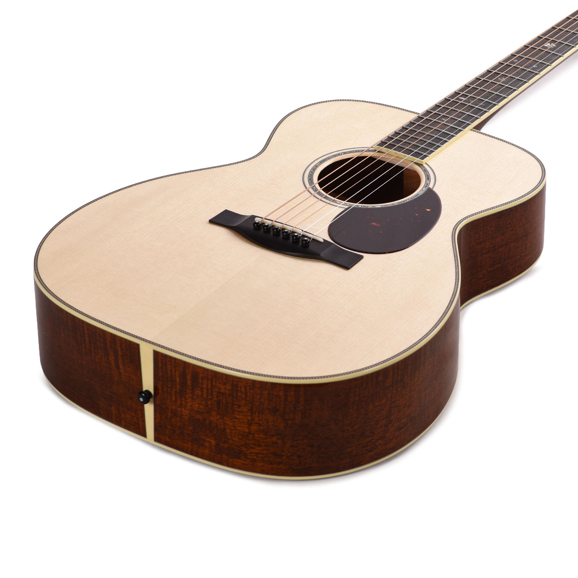 Santa Cruz OM Grand Old Growth Adirondack Spruce/Flamed Mahogany Natural