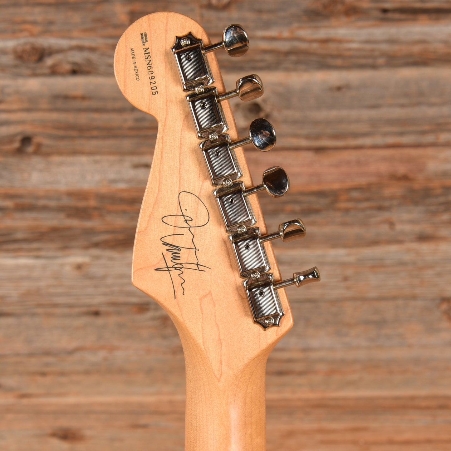 Fender Jimmie Vaughan Tex Mex Stratocaster Black 2016