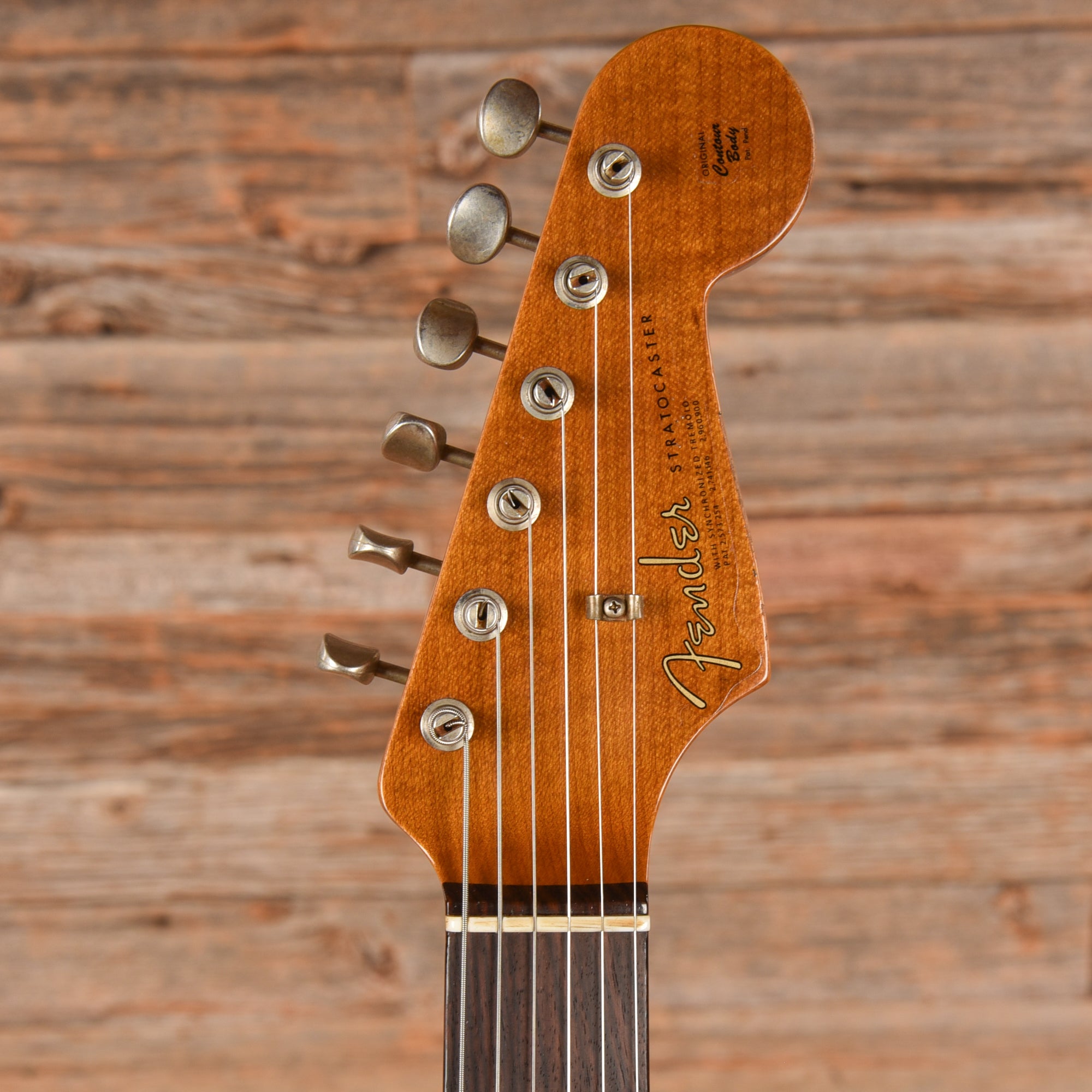 Fender Custom Shop LTD '63 Stratocaster Relic Aged Sherwood Metallic 2023