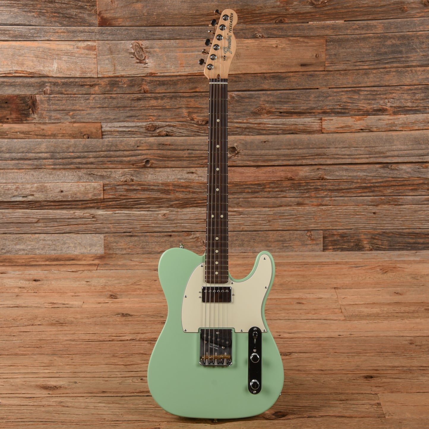 Fender American Performer Telecaster Hum Satin Surf Green 2022