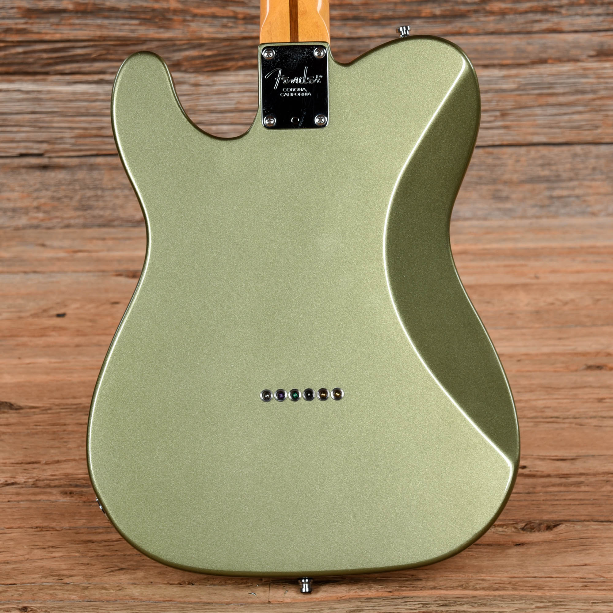 Fender American Deluxe Telecaster Neck with American Standard Body Jade Pearl Metallic