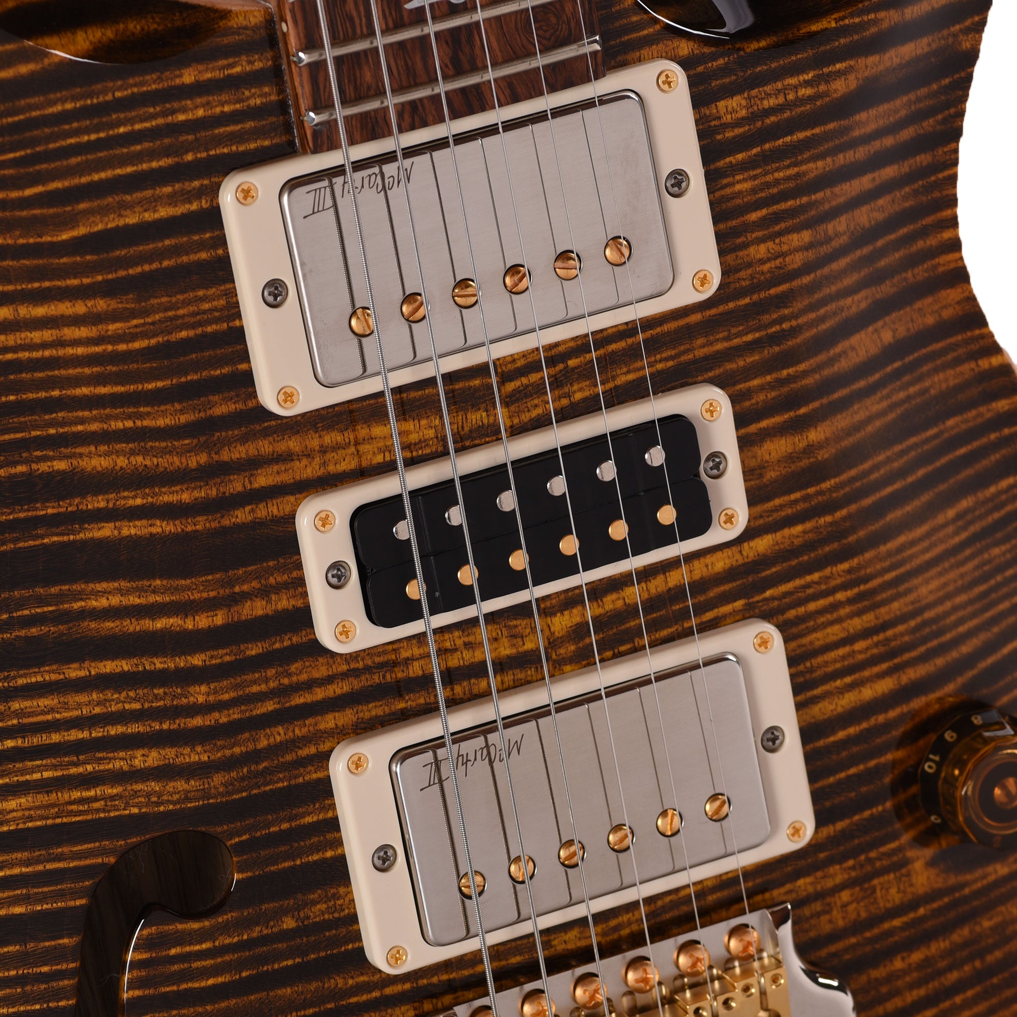 PRS 40th Anniversary Limited Edition Special Semi-Hollow Yellow Tiger