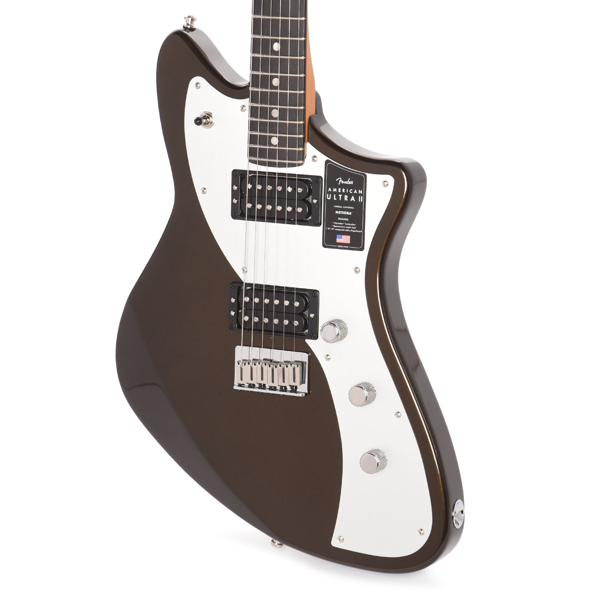 Fender American Ultra II Meteora Texas Tea