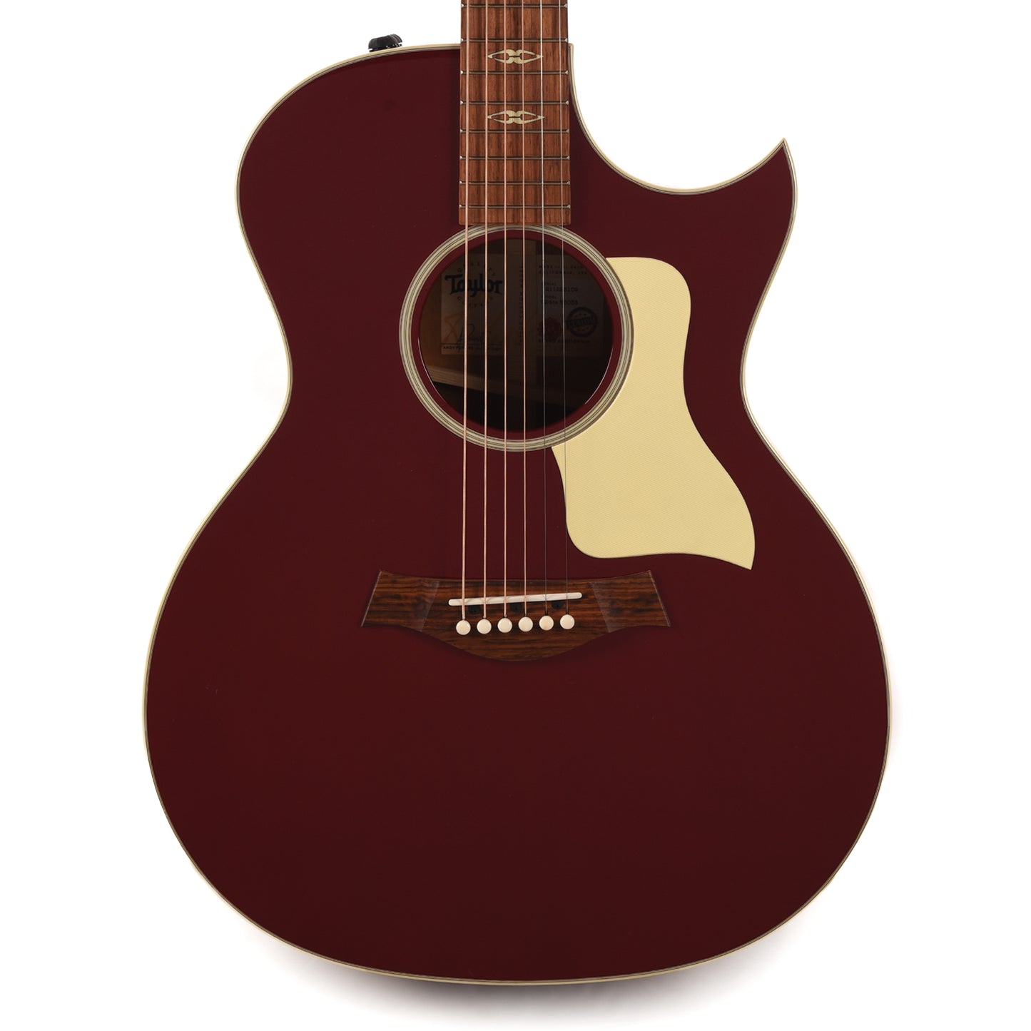 Taylor Custom "The Catch" NAMM 2025 #38 C24ce Grand Auditorium Mahogany Candy Apple Red