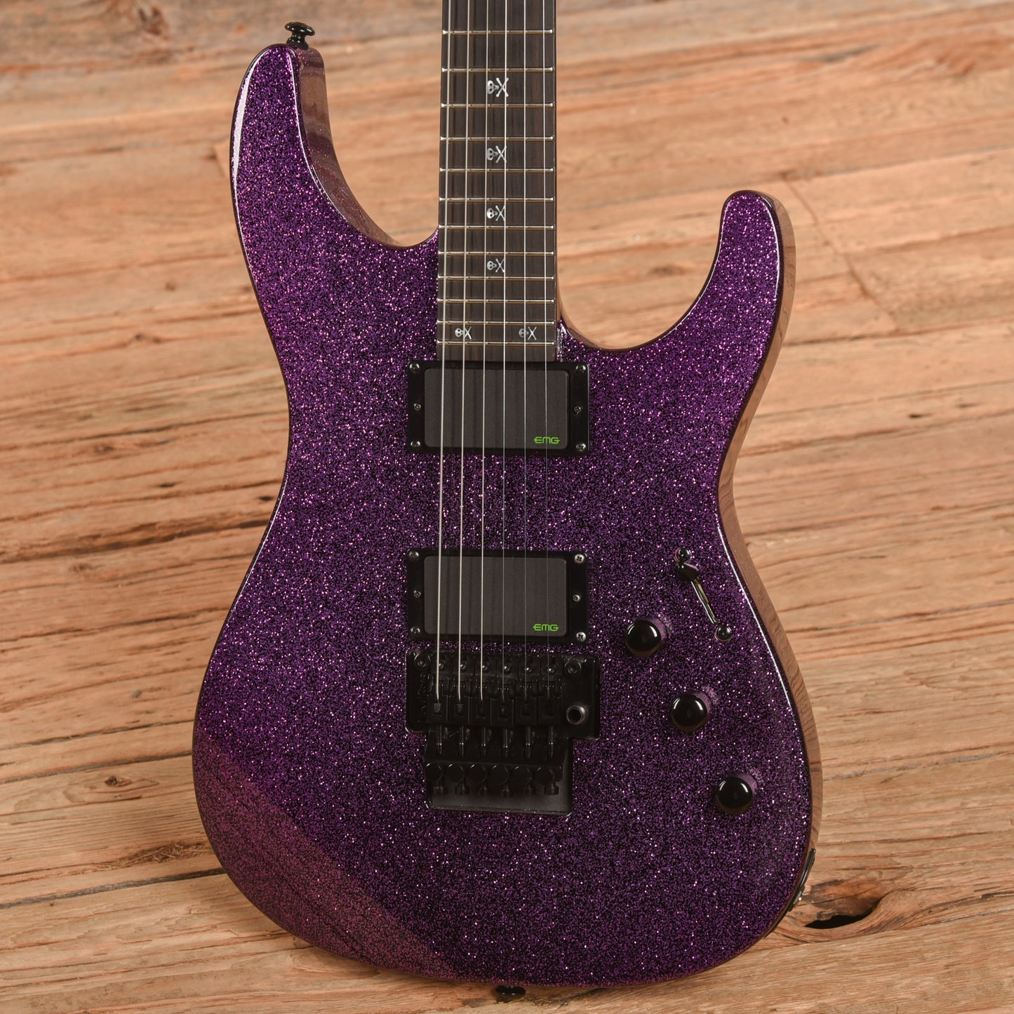 LTD KH-602 Kirk Hammett Signature Purple Sparkle 2024