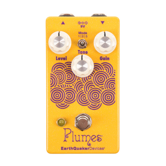 EarthQuaker Devices Plumes Overdrive Pedal One-of-a-Kind #27