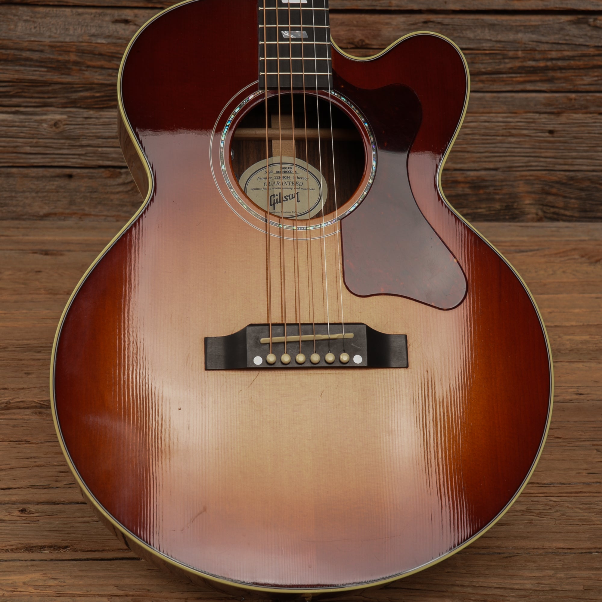 Gibson Parlor Rosewood M Rosewood Burst 2019