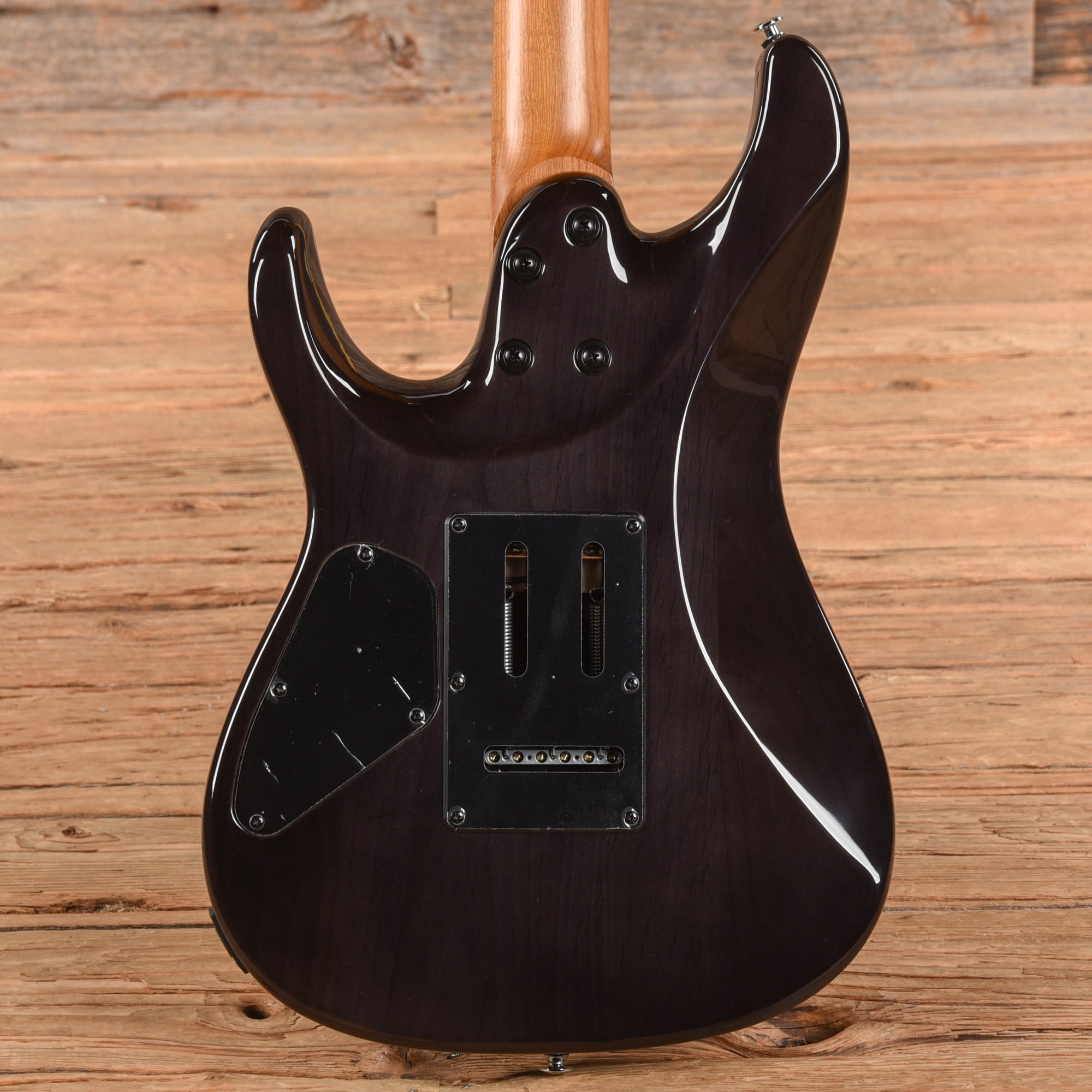 Ibanez AZ24S1F Standard Transparent Black Sunburst 2024