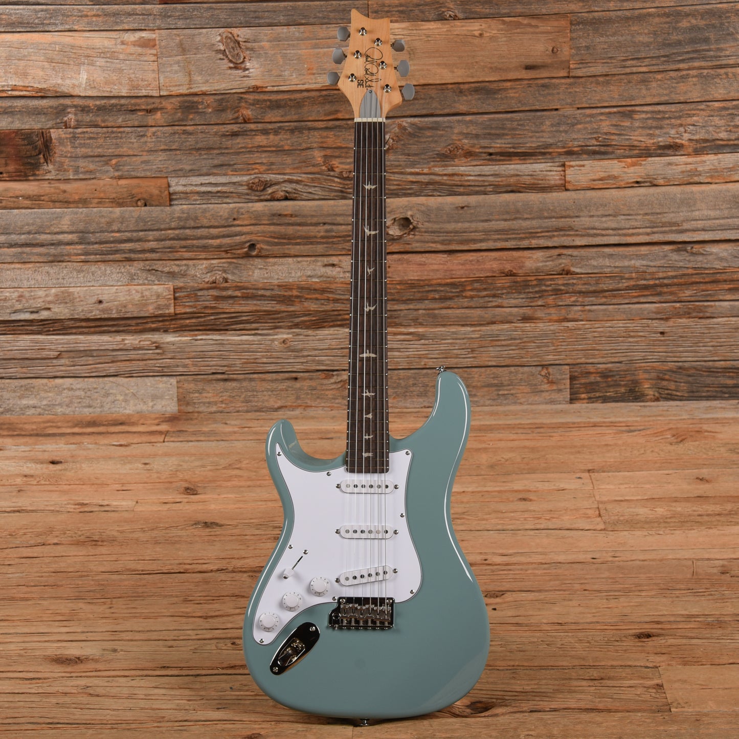 PRS SE Silver Sky Stone Blue  LEFTY