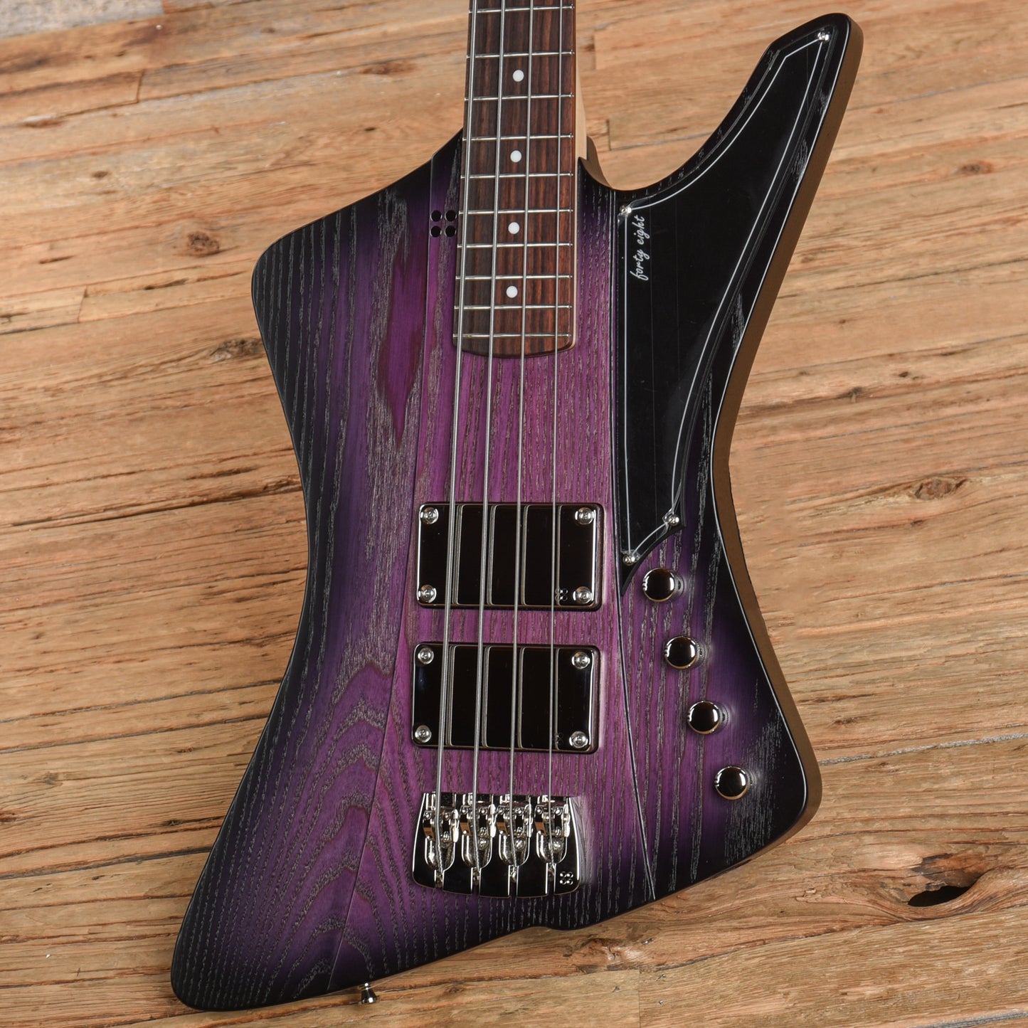 Sandberg Forty Eight Matte Violetburst w/Matching Headstock