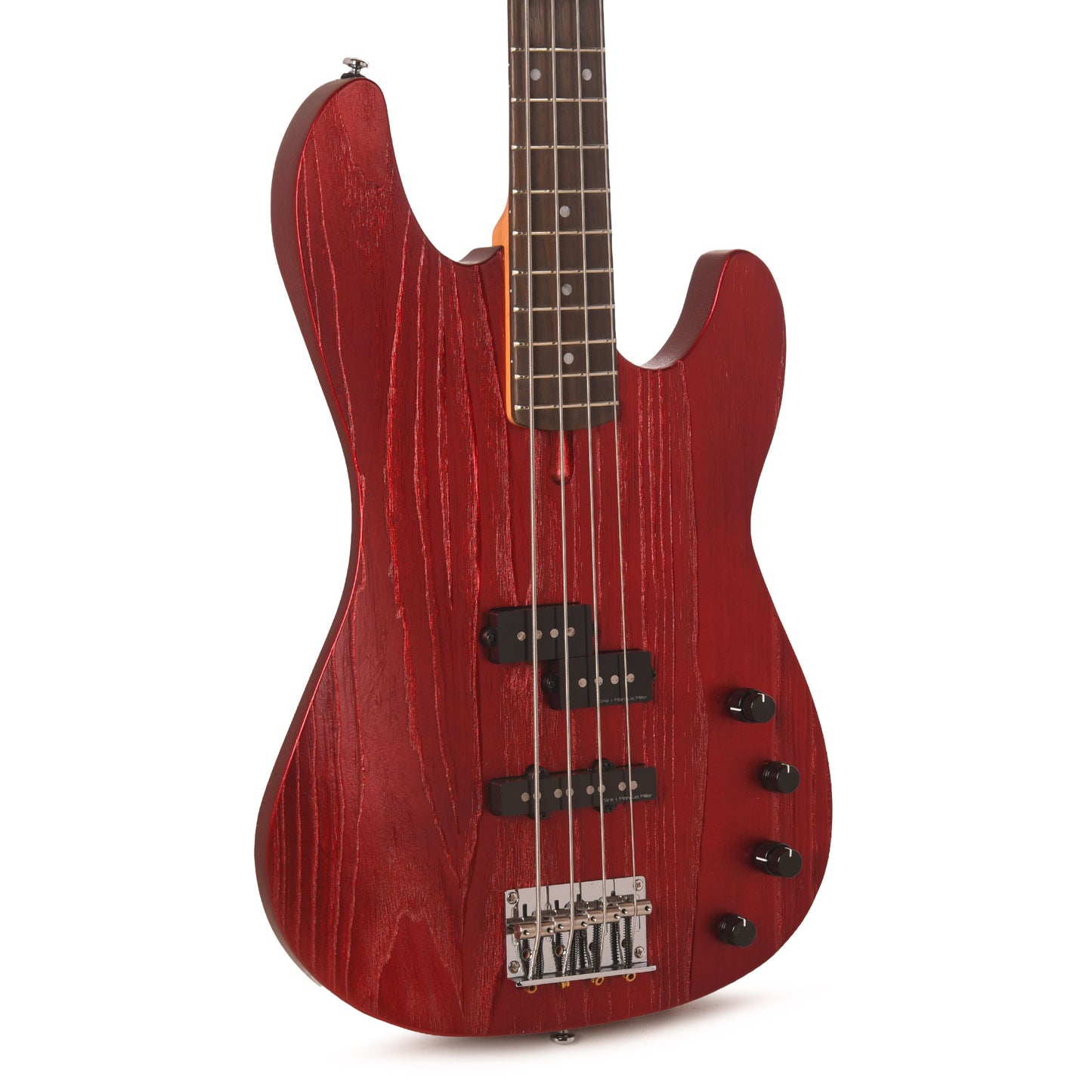 Sire Marcus Miller P6 4-String Mahogany/Ash Candy Apple Red