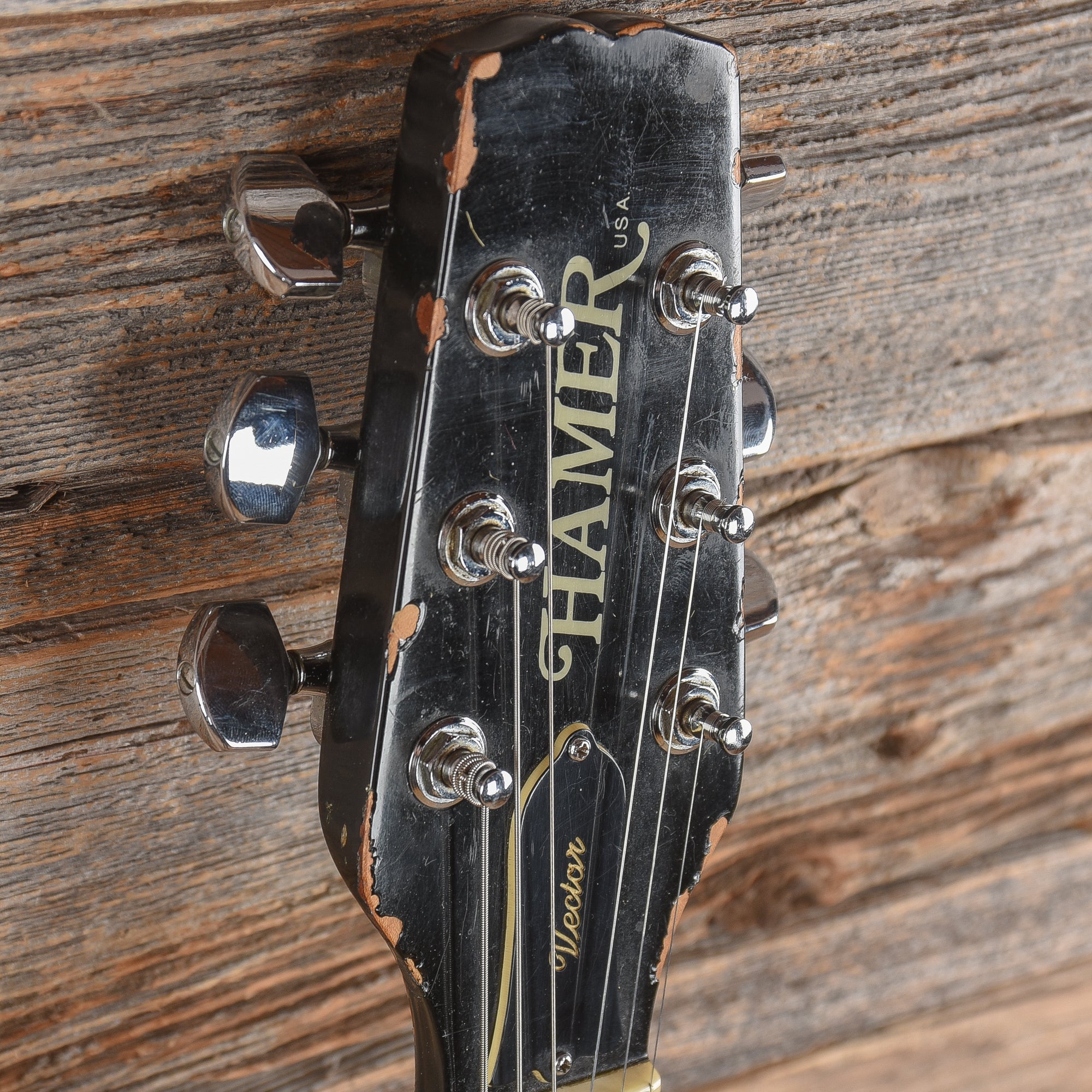 Hamer Vector Black and White Custom Finish 1980s