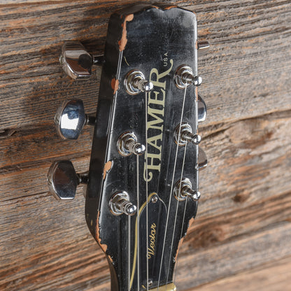 Hamer Vector Black and White Custom Finish 1980s