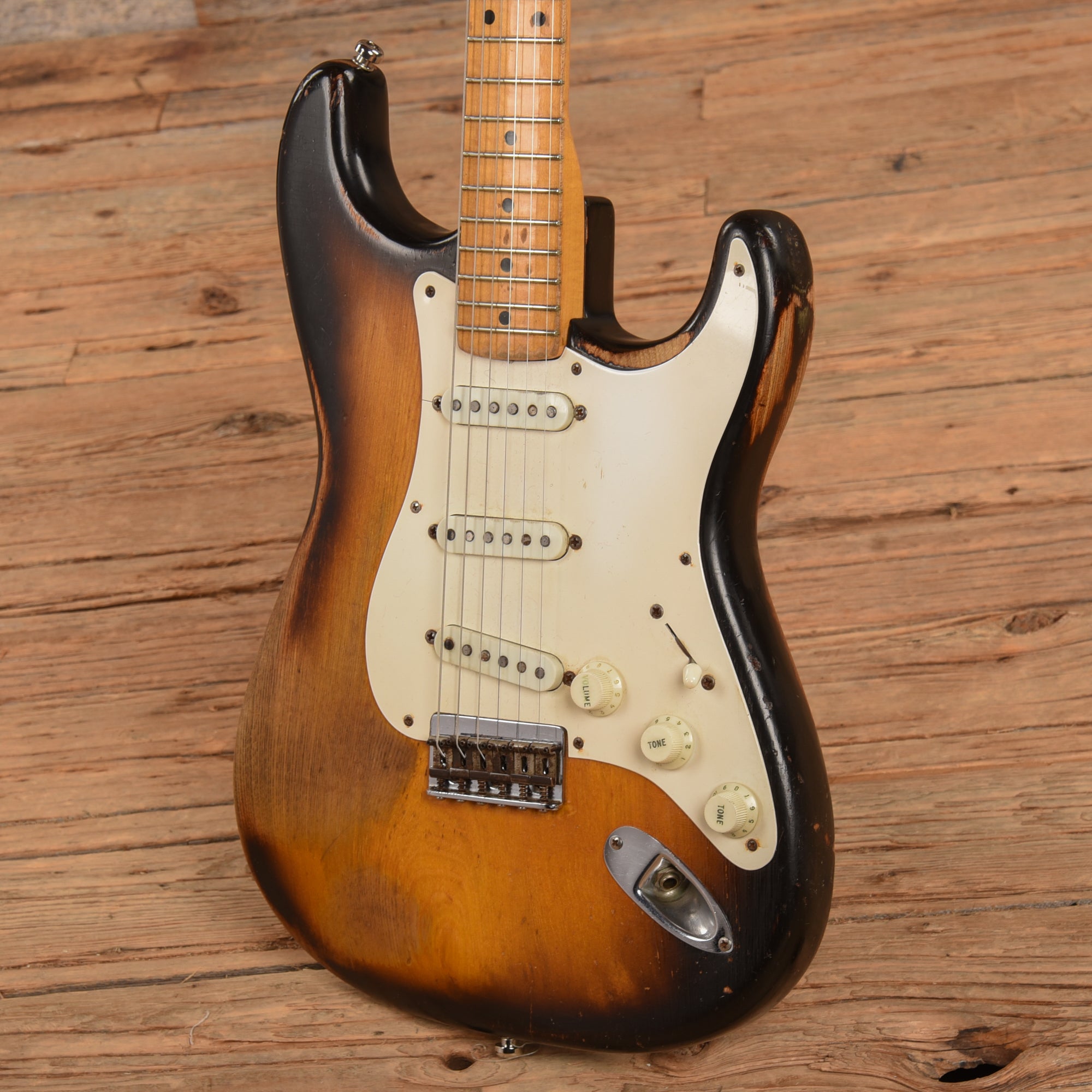 Fender Stratocaster Hardtail Sunburst 1954
