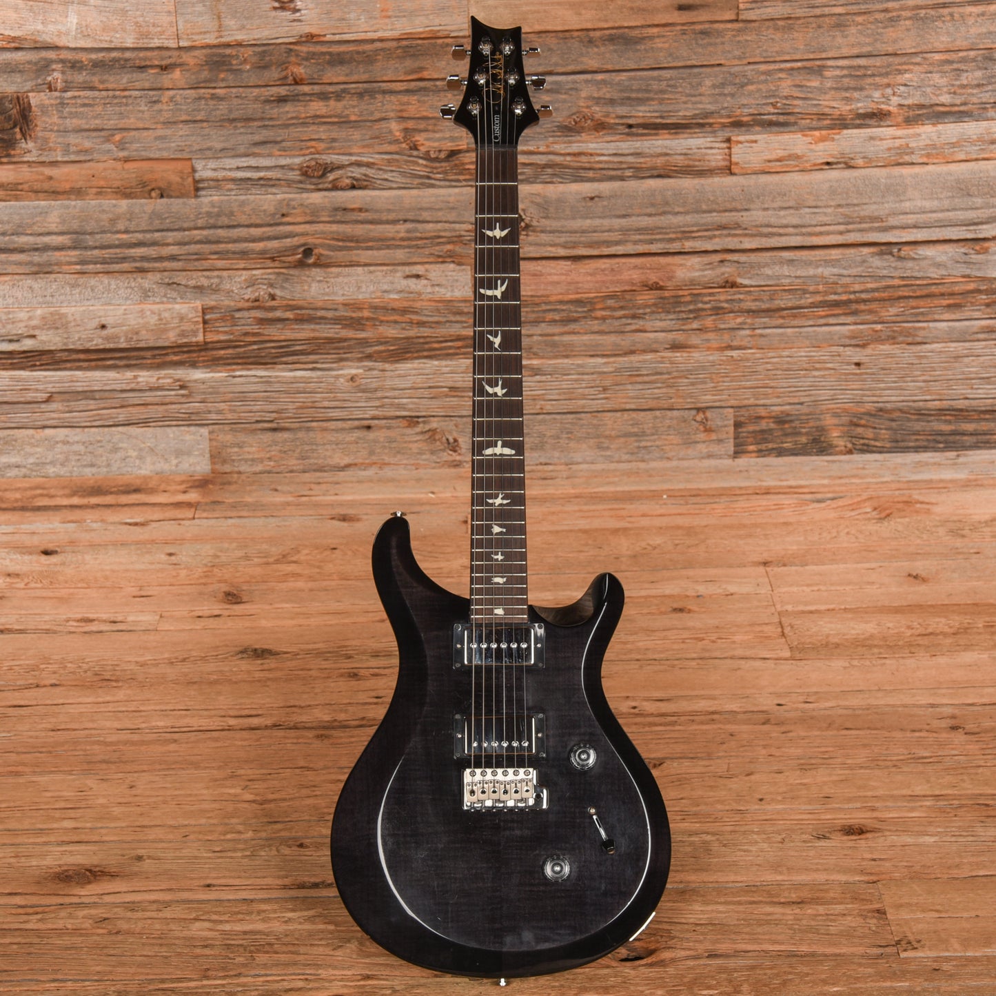 PRS S2 Custom 24 Faded Gray Black Burst 2016