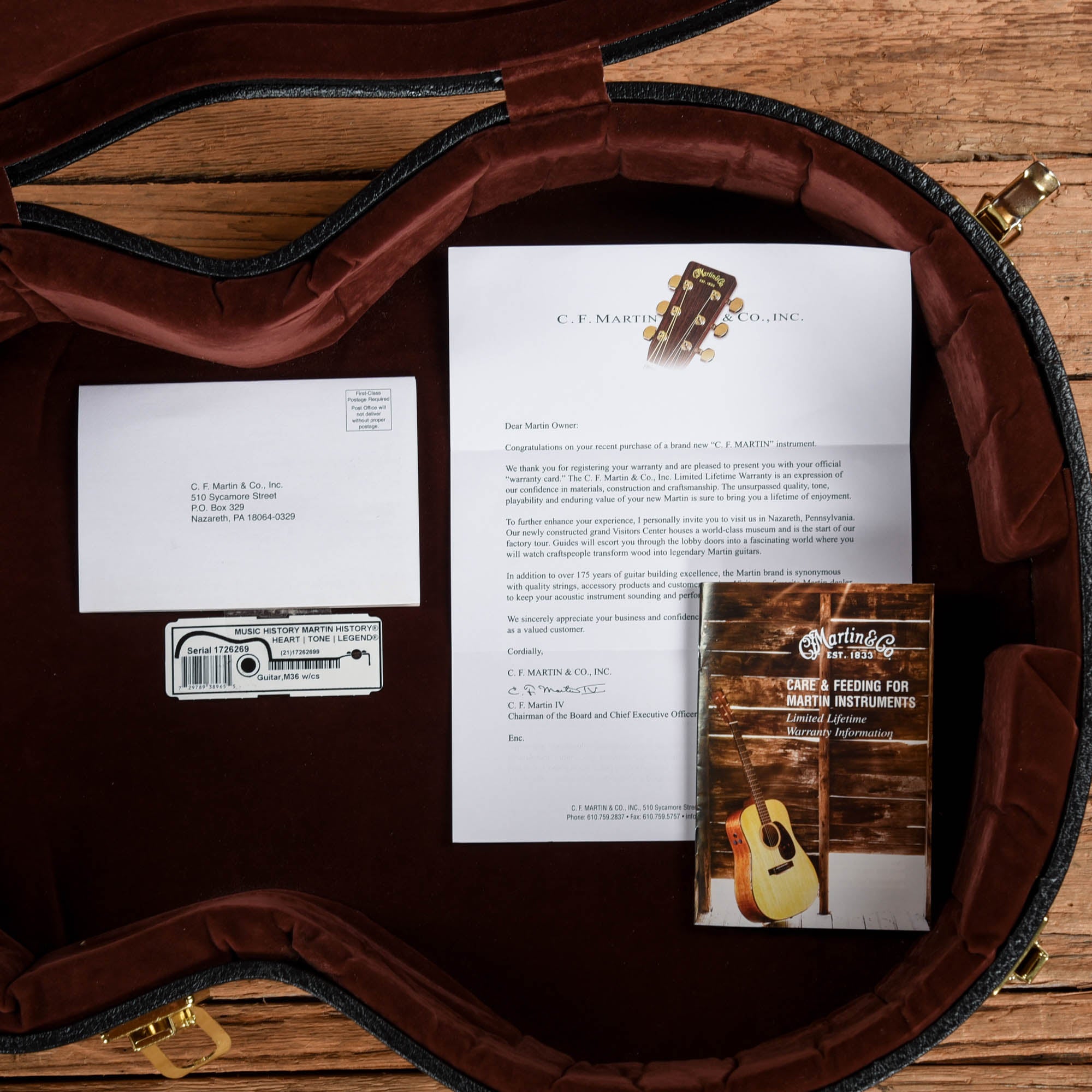 Martin Standard Series M-36 Natural 2013