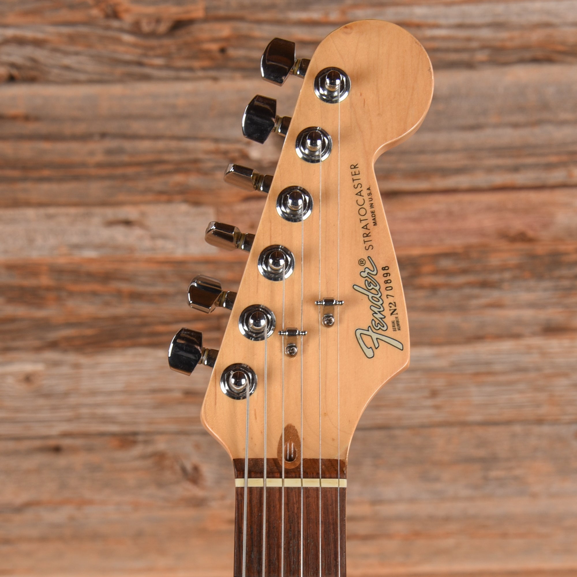 Fender American Standard Stratocaster Neck with Unknown Fender Body Vintage White