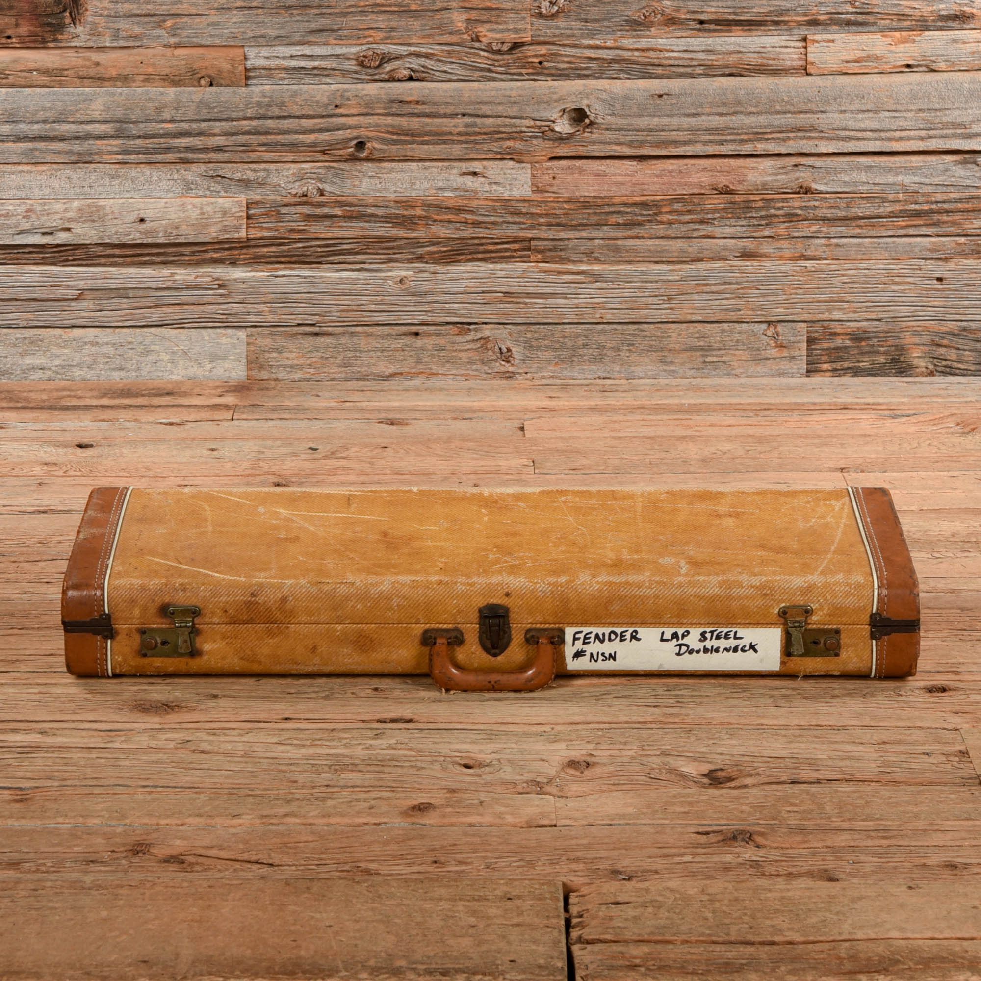 Fender Lap Steel Double Neck White 1958 - Dave Amato of REO Speedwagon