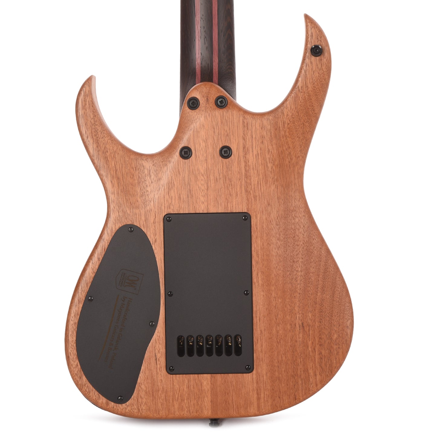 Mayones Duvell Elite 4Ever 7-String 4A Curly Poplar/Mahogany Jeans Black Blue Horizon