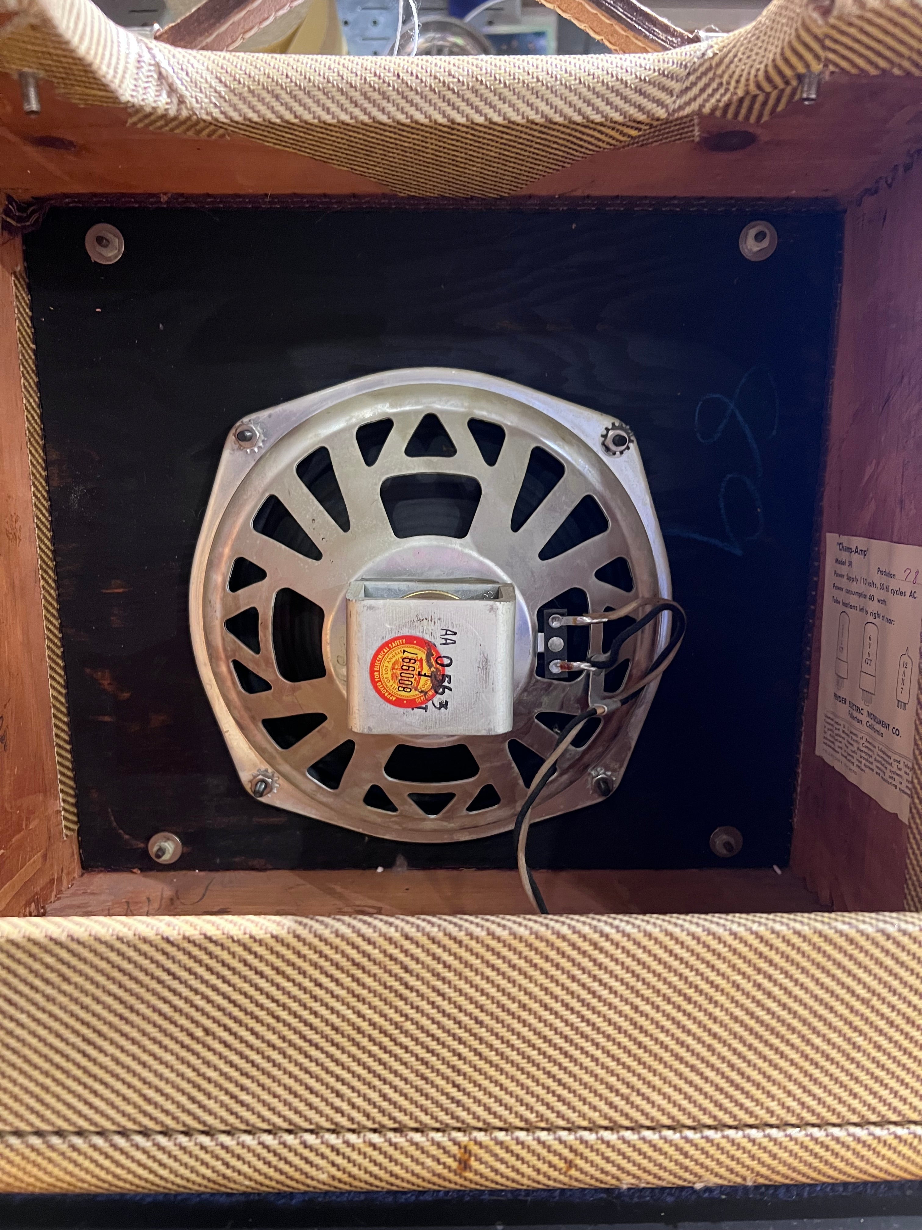 Fender Champ 5F1  1963