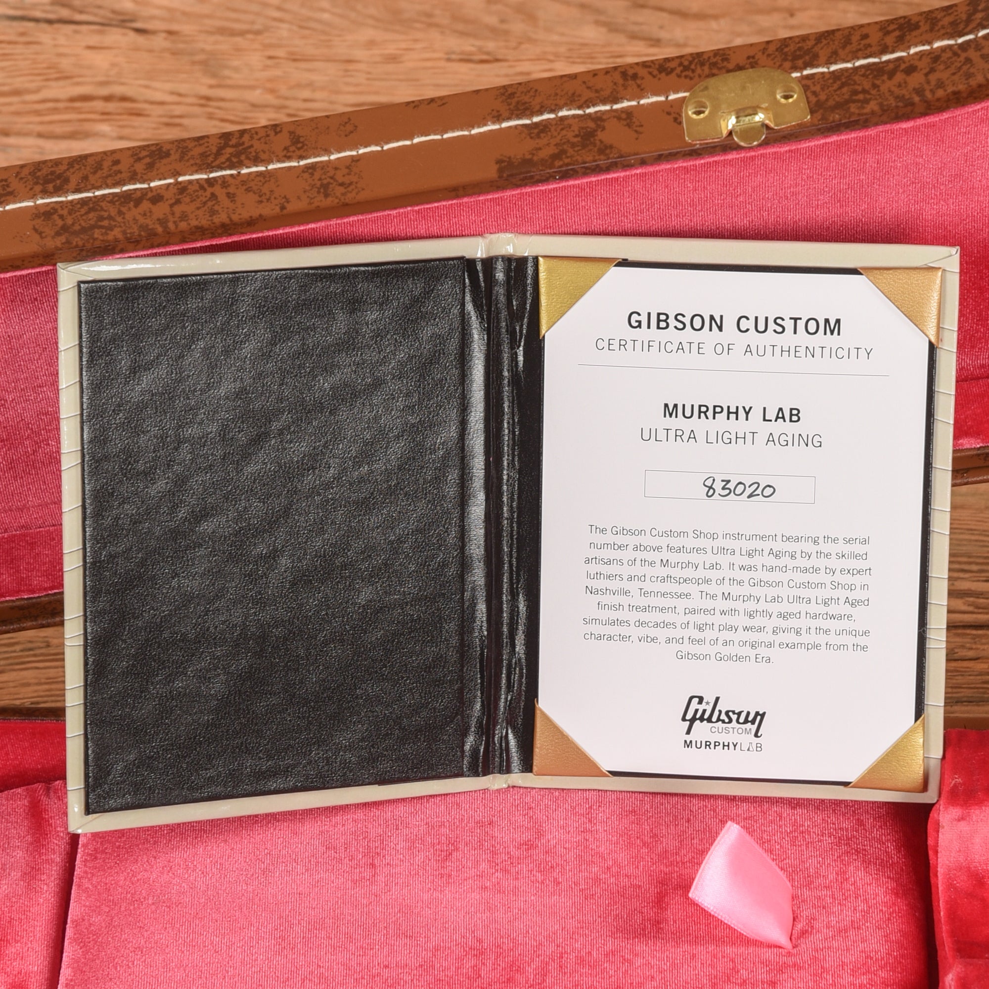 Gibson Custom Murphy Lab '58 Les Paul Standard Reissue Ultra Light Aged Sunburst 2023