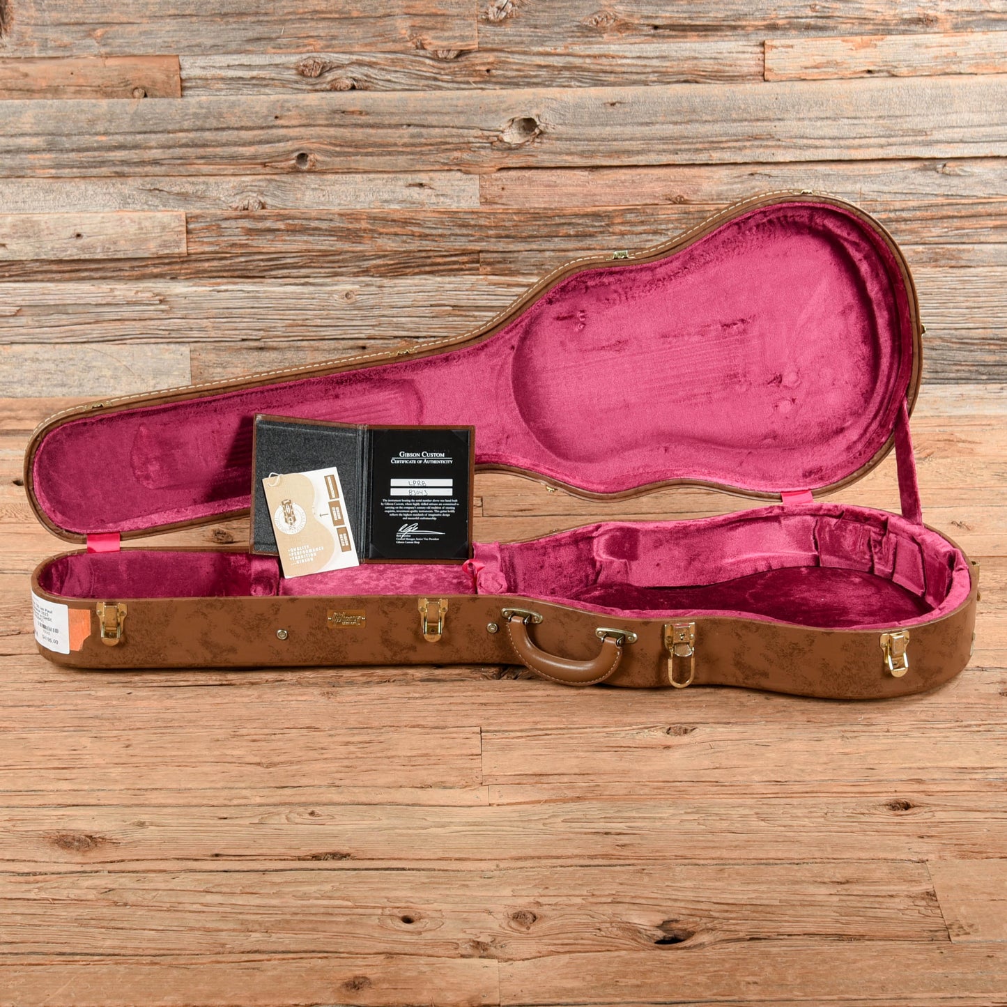 Gibson Custom '58 Les Paul Standard Reissue Tobacco Sunburst 2023