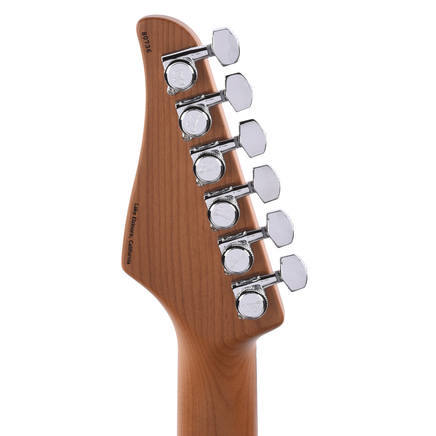 Suhr Custom Classic S SSS Silver Sparkle Drip w/Roasted Maple Neck