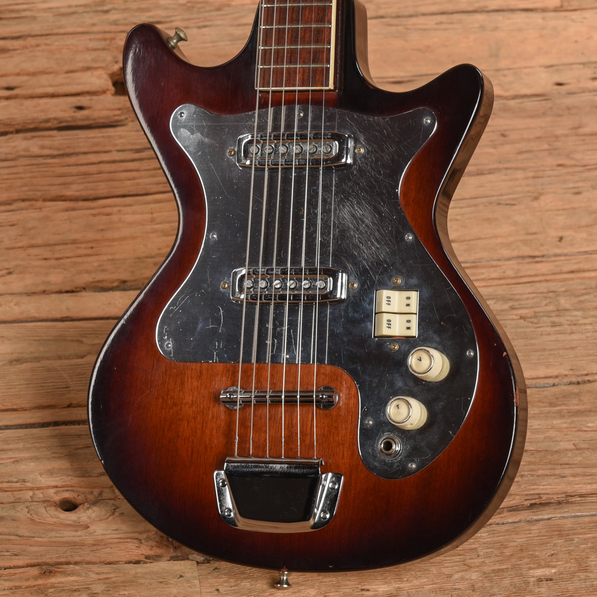Philharmonic 2-Pickup Electric Solidbody Sunburst 1970s